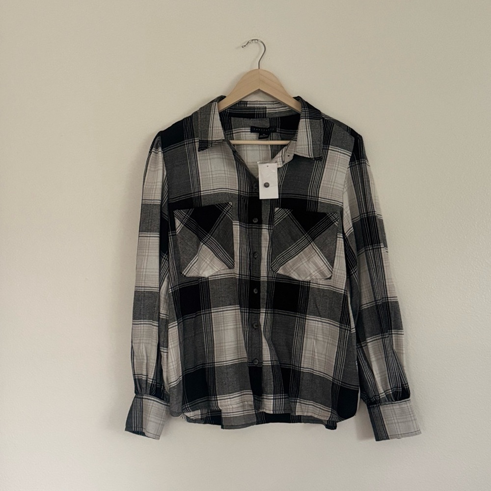 Sanctuary • Leading Lady Plaid Top